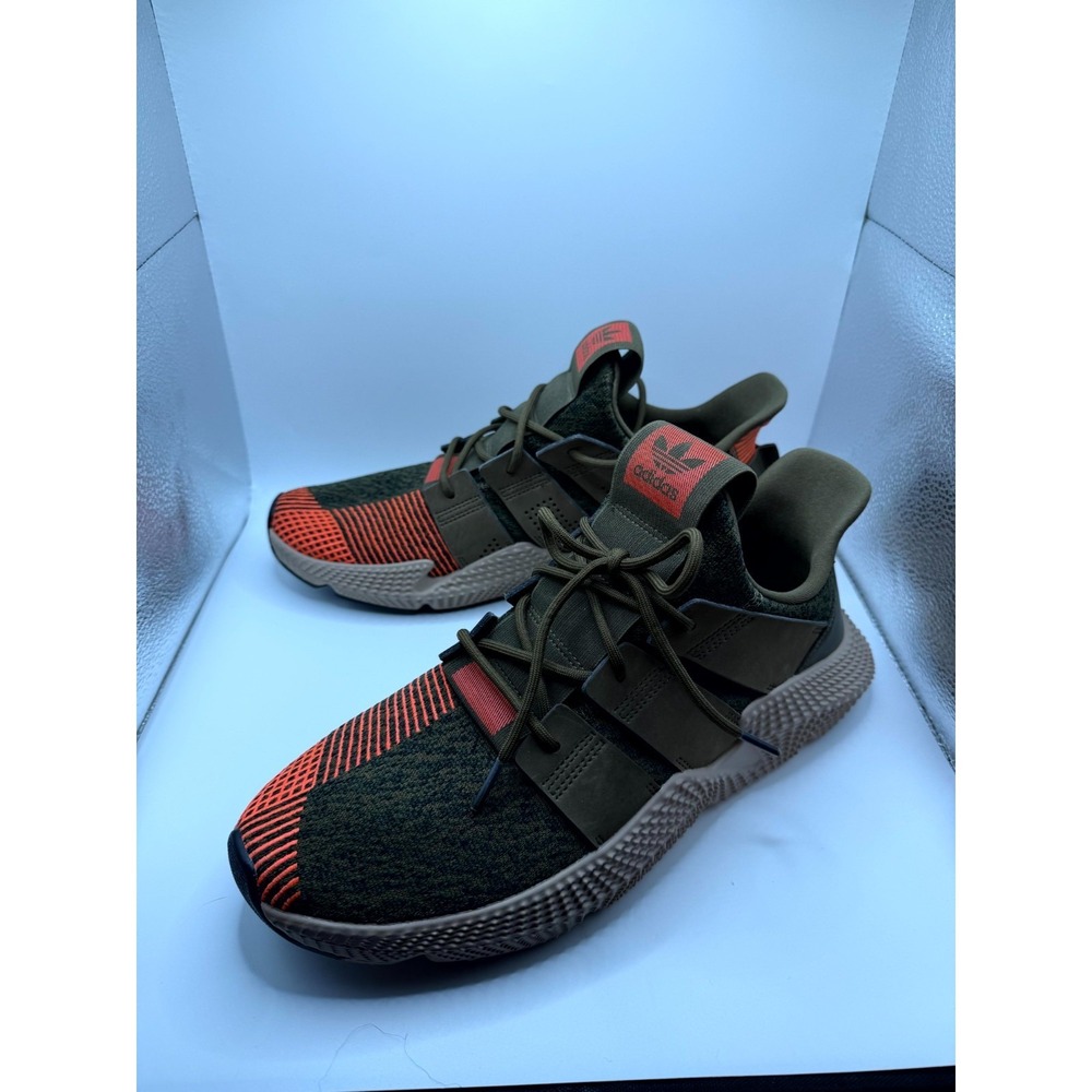 Adidas Prophere CQ2127 Mens 12 Sneakers Trace Olive Green Running Athletic Shoes